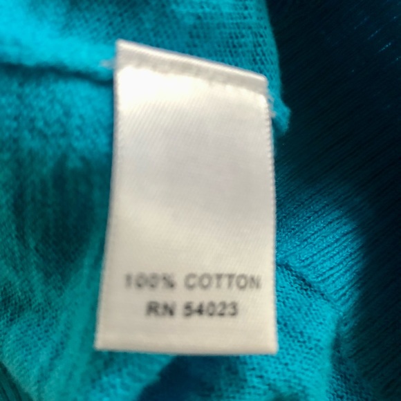Banana Republic Turquoise Short Sleeve V-neck Cardigan - Size M (EUC) - Picture 5 of 6